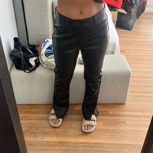 Zara like leather pants size 31